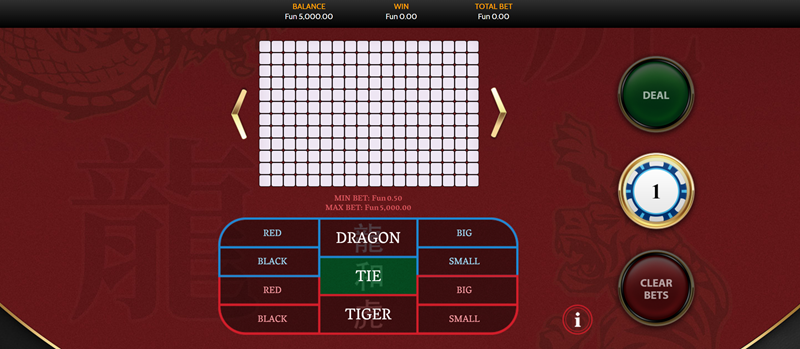 Dragon vs Tiger Game 1