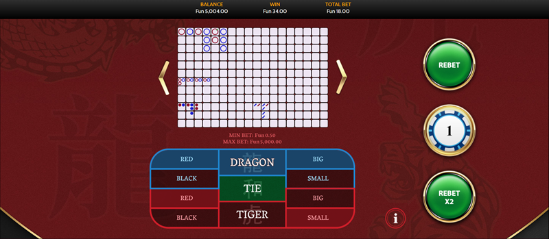 Dragon vs Tiger Game 11